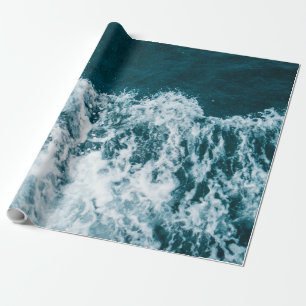 Beautiful Sea Waves Wrapping Paper