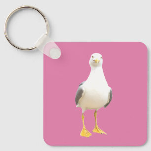 Beautiful Seagull Key Ring