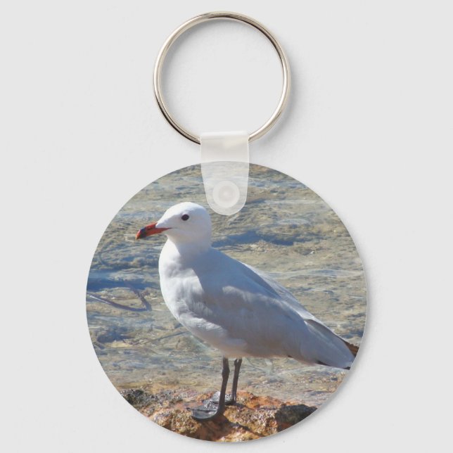 Beautiful Seagull - Keychain (Front)