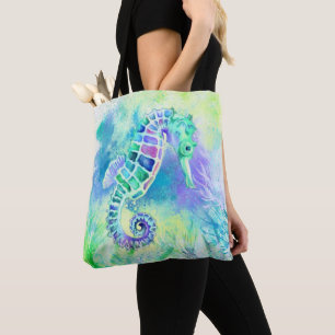 Beautiful Seahorse Tote Bag
