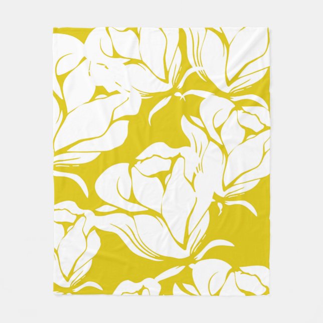 Beautiful seamless floral pattern background. fleece blanket (Front)