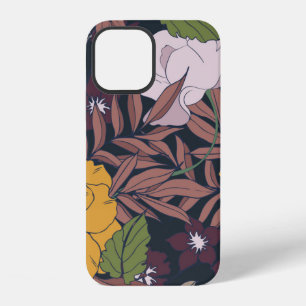 Beautiful seamless floral pattern background. iPhone 12 case