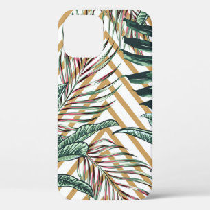 Beautiful seamless floral pattern background with  iPhone 12 case