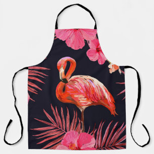 Beautiful seamless floral summer pattern backgroun apron