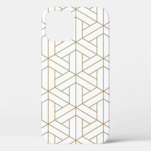 Beautiful Seamless pattern japanese shoji kumiko,  iPhone 12 Case
