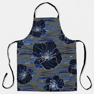 Beautiful seamless pattern with watercolor stylise apron