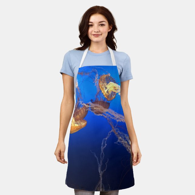 Beautiful Seascape Apron (Worn)