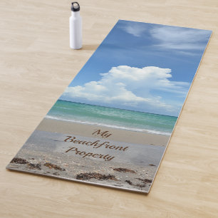 Beautiful Seascape Beach Yoga Mat