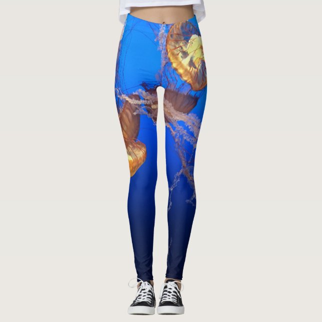 Beautiful Seascape Leggings (Front)