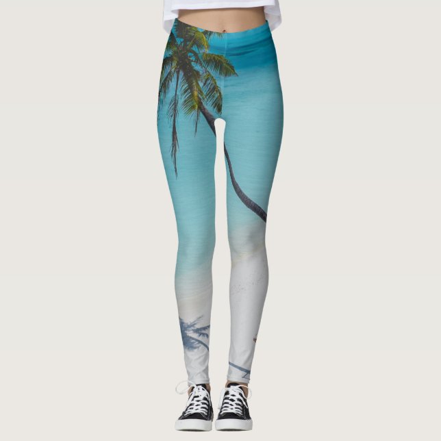 Beautiful Seascape Leggings (Front)