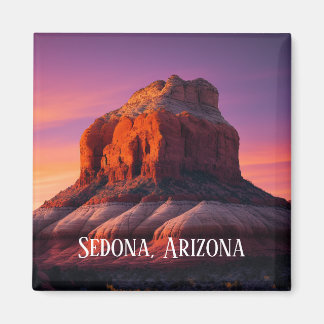 Beautiful Sedona Arizona Red Rocks Landscape Art Magnet