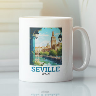 Beautiful Sevilla Beauty of Andalusia Spain Travel Coffee Mug