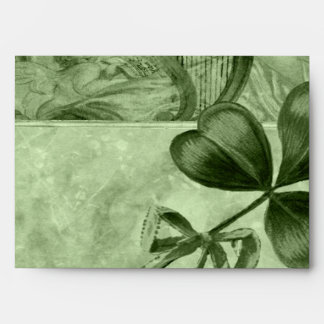 Beautiful Shamrocks Envelope