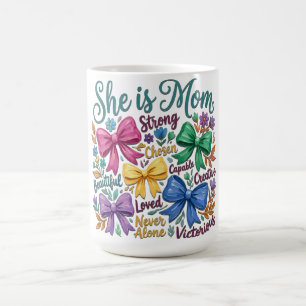 Beautiful She Is Mom Coffee Mug