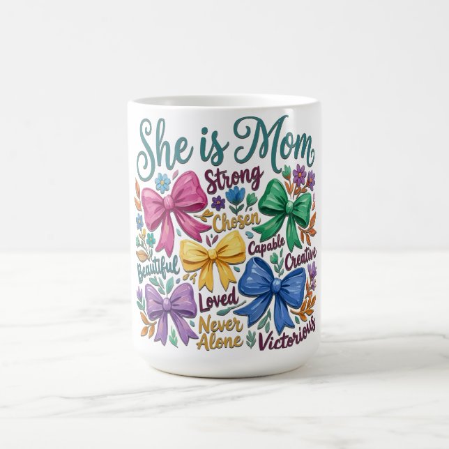 Beautiful She Is Mum Coffee Mug (Center)