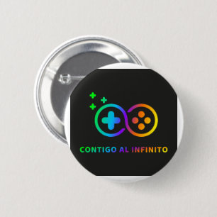 Beautiful sheet 6 cm round badge