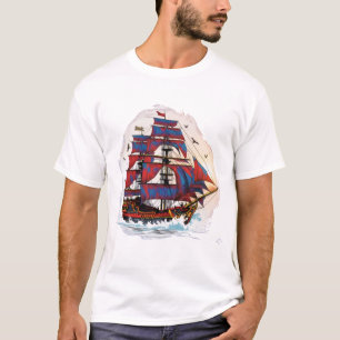 Beautiful ship DigitalArt T-Shirt