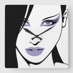 Beautiful Silhouette Wall Clock