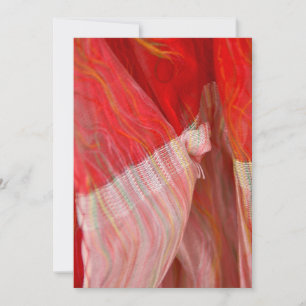 Beautiful Silk Scarf Invitation