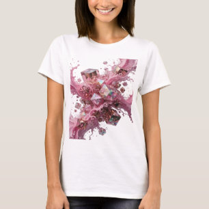 Beautiful Silver ABSTRACT ART Art Print v2 T-Shirt