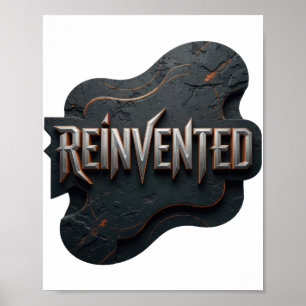 Beautiful Silver REINVENTED Print
