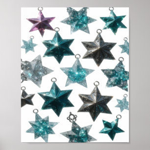 Beautiful Silver UNDETERMINED Poster