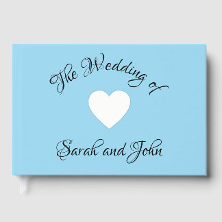 Beautiful silver wedding Foil Guestbook