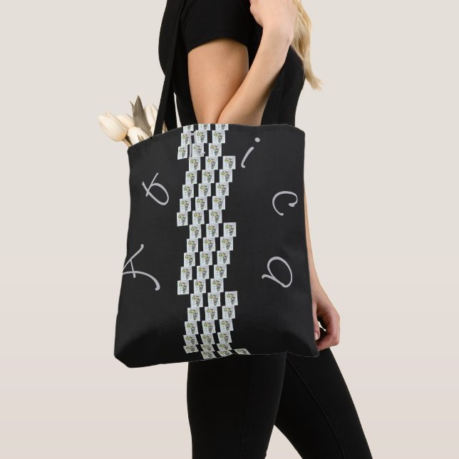 Beautiful Simple Lovely African Tote Bag (Close Up)