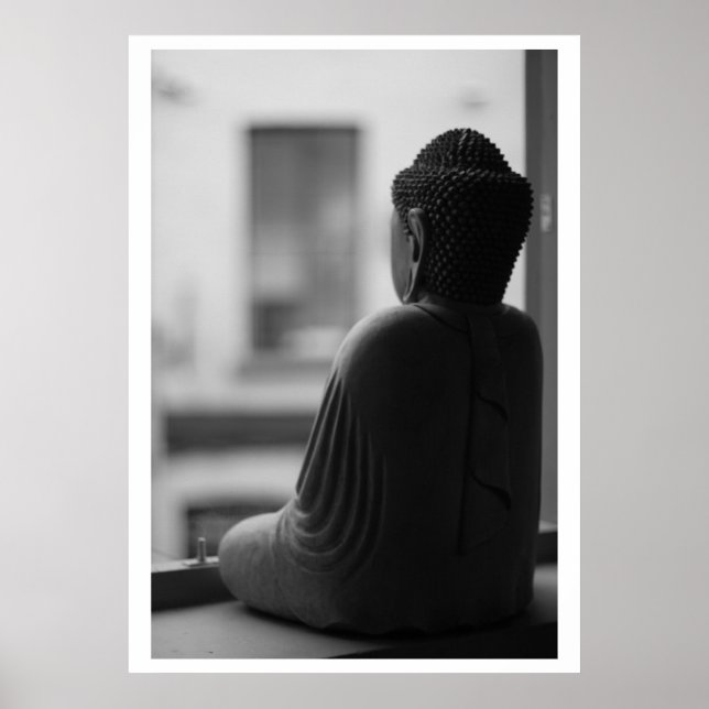 Beautiful Sitting Buddha Poster (Front)