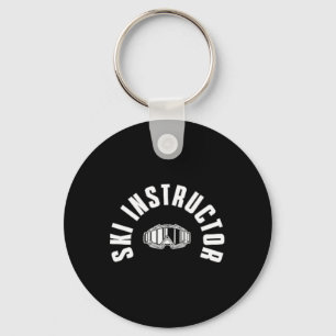 Beautiful Ski Pocket Design Ski Lessons Skier Coac Key Ring
