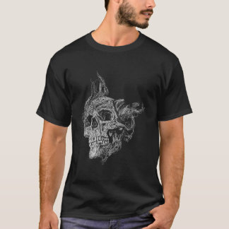Beautiful Skull Skull Wacken T-Shirt