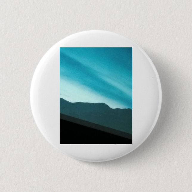Beautiful sky 6 cm round badge (Front)