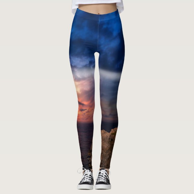 beautiful sky leggings (Front)