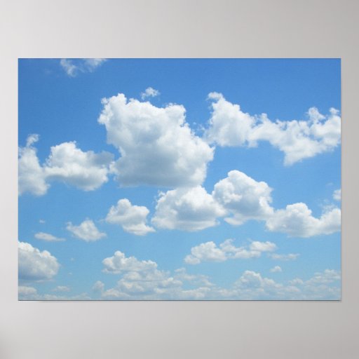 Beautiful Sky Poster | Zazzle