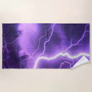 beautiful sky, thunder beach towel