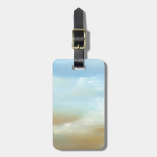 Beautiful Skyscape with Fluffy Clouds Luggage Tag