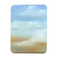Beautiful Skyscape with Fluffy Clouds