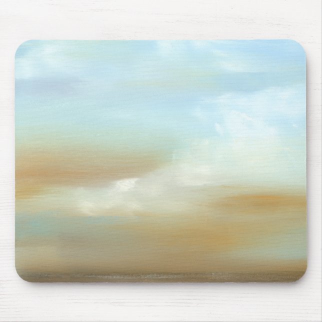 Beautiful Skyscape with Fluffy Clouds Mouse Mat (Front)