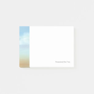 Beautiful Skyscape with Fluffy Clouds Post-it Notes