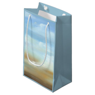 Beautiful Skyscape with Fluffy Clouds Small Gift Bag
