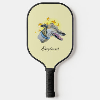Beautiful Sleek Greyhound is a Star Pickleball Paddle