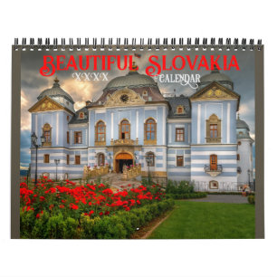 Beautiful Slovakia Europe Calendar