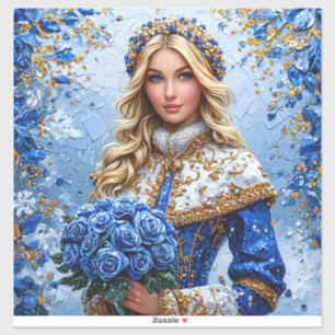 Beautiful Snow Maiden