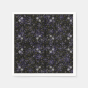 Beautiful Snowflakes napkins, holiday napkins