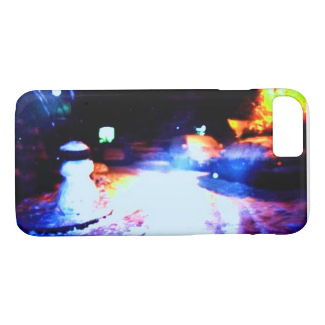 ⛄❄Beautiful Snowy Nightscape Fabulous Case-Mate iPhone Case (Back (Horizontal))