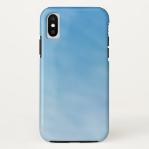 Beautiful Soft Blue Sky with Dreamy Clouds iPhone XS Case