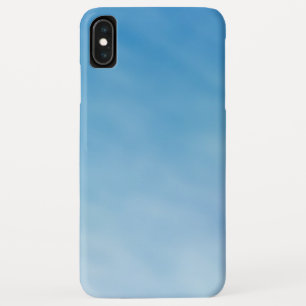 Beautiful Soft Blue Sky with Dreamy Clouds iPhone XS Max Case