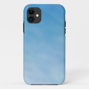 Beautiful Soft Blue Sky with Dreamy Clouds iPhone 11 Case