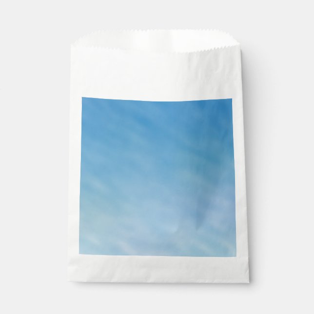 Beautiful Soft Blue Sky with Dreamy Clouds Favour Bags (Front)