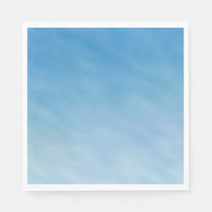 Beautiful Soft Blue Sky with Dreamy Clouds Napkin